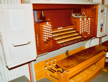 Petrikirche Organ Console